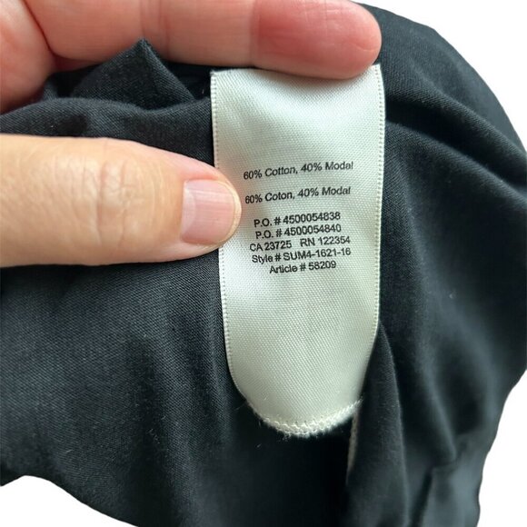 ARITZIA Wilfred Babaton Set of 2 Black Tank Tops S/M - Picture 5 of 9